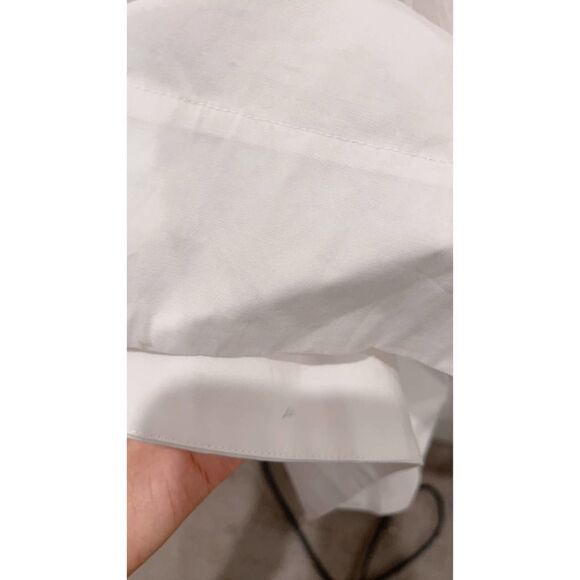 STAUD Astro Poplin Dress white US4 - Picture 12 of 13